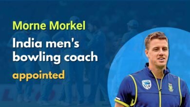 Morne Morkel appointed India men's bowling coach