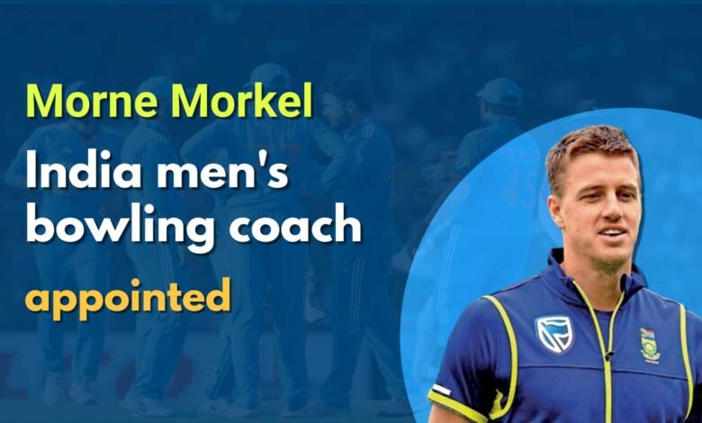 Morne Morkel appointed India men's bowling coach