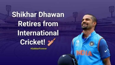 Shikhar Dhawan Announces Retirement