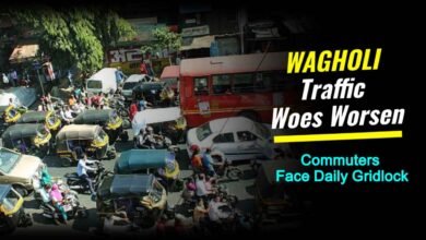 Wagholi traffic