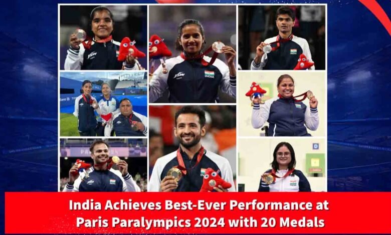 Indian Paris Paralympic Medals 2024