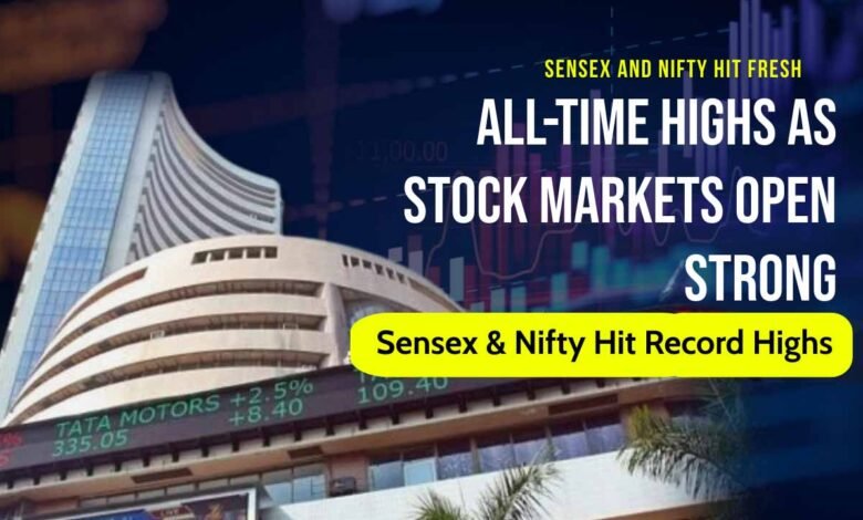 Stock Market News, Sensex All-Time High