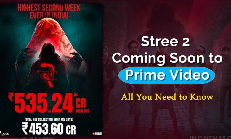 Stree 2 Prime Video Streaming