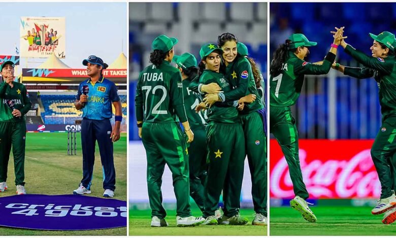 PAK vs SL Women's WT20