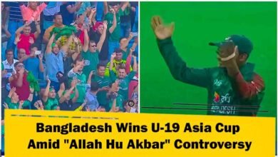 Allah Hu Akbar Cricket Controversy