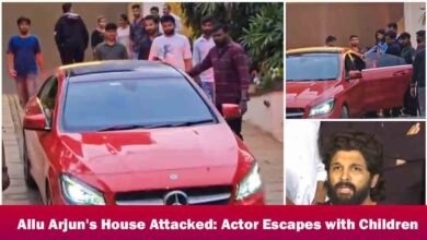 Allu Arjun house attack