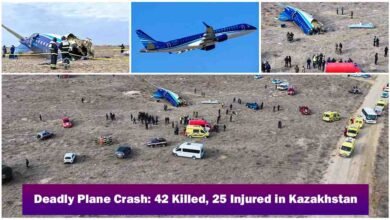 Azerbaijan Airlines - Kazakhstan plane crash