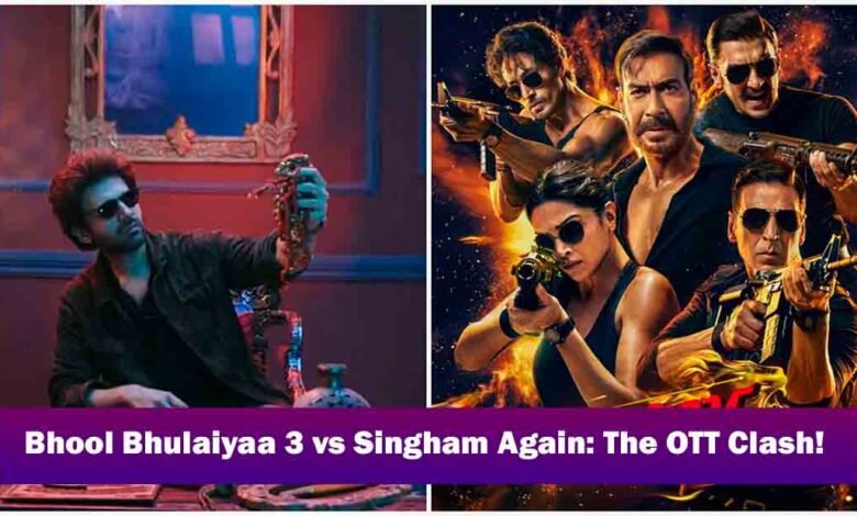 Bhool Bhulaiyaa 3 & Singham Again OTT release date