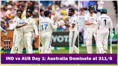 IND vs AUS 4th Test