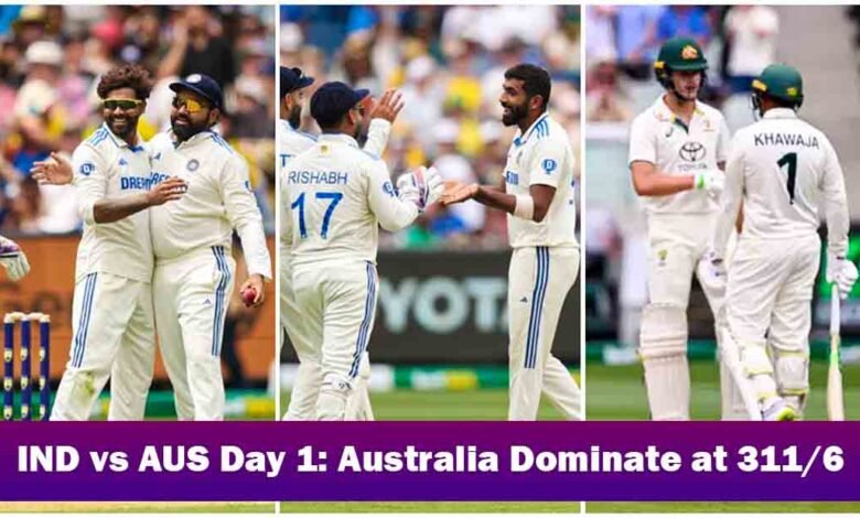 IND vs AUS 4th Test