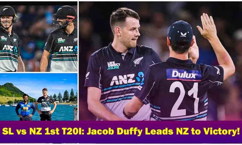 New Zealand vs Sri Lanka 1st T20I