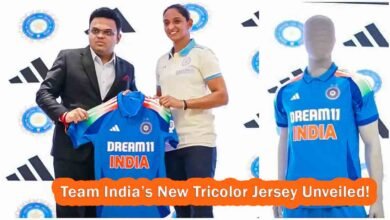 Team India’s tricolor jersey