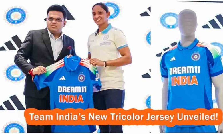 Team India’s tricolor jersey