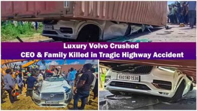 Volvo XC90 CEO accident