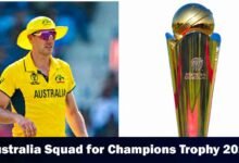 Australia Champions Trophy 2025 squad