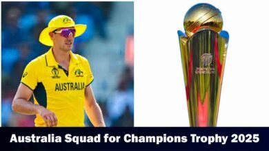 Australia Champions Trophy 2025 squad