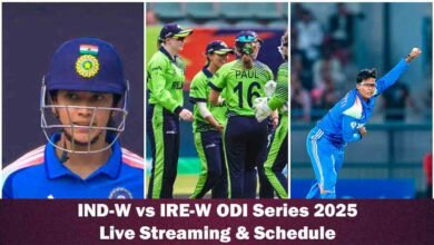 IND-W vs IRE-W ODI 2025