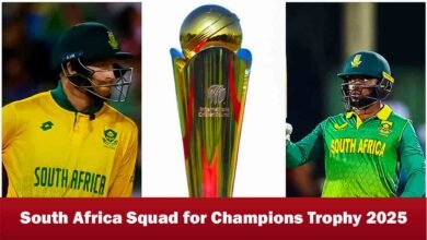 South Africa Champions Trophy 2025 squad